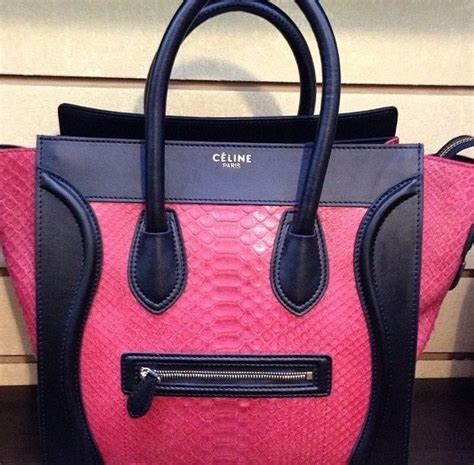 pink celine purse|celine flap closure handbags.